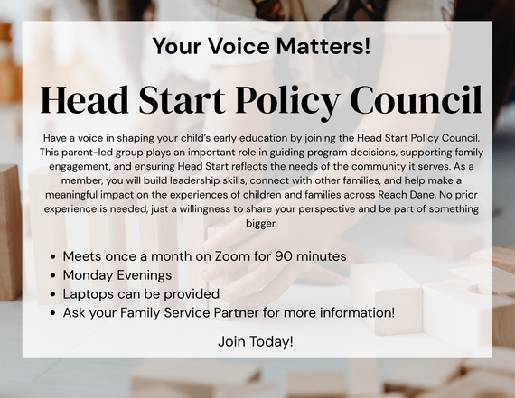 HSPC Is accepting parents into this council to be decision-makers. Call to join the council.